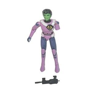 Robotech Micronized Zentraedi Warrior Complete 3.75 Figure 1985 Matchbox Vtg 80s